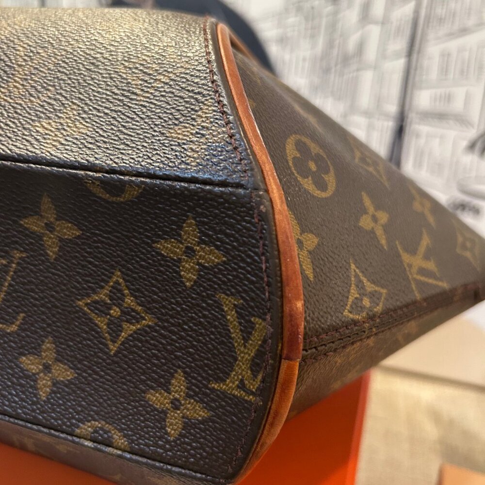Louis Vuitton Ellipse MM Monogram "Bowling" Bag Canvas & Leather - Picture 14 of 16